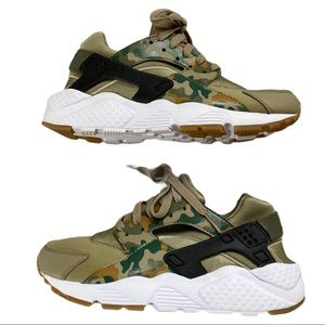 Nike Air Huarache Run Print GS “Camo” Size 7.5 /6y